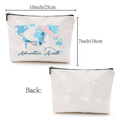 Polycotton Custom Canvas Storage Bags ABAG-WH0029-076-1