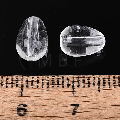 Baking Paint Transparent Glass Beads DGLA-N014-10M-1
