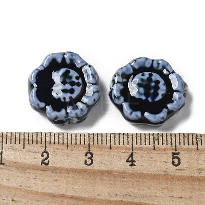 Handmade Porcelain Beads PORC-L080-G02-1