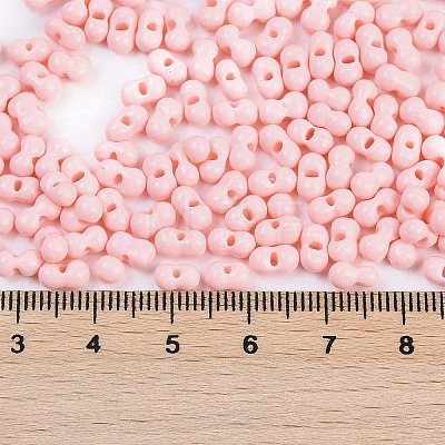 Baking Paint Glass Seed Beads SEED-K010-A25-1