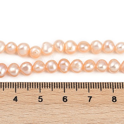 Natural Cultured Freshwater Pearl Beads Strands PEAR-P064-19E-08C-1