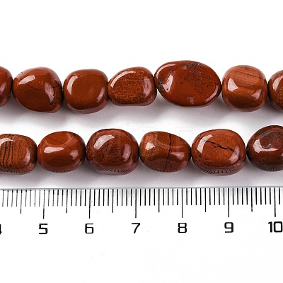 Natural Red Jasper Beads Strands G-G146-A04-02-1