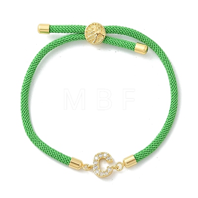 Adjustable Nylon Cord Bracelets BJEW-C096-01G-03-1