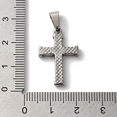 304 Stainless Steel Pendants STAS-L081-040P-02-1