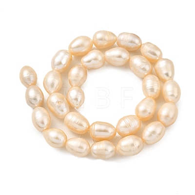 Natural Cultured Freshwater Pearl Beads Strands PEAR-I007-01H-02B-1