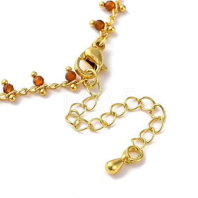 Brass Cable Chain Necklace Making KK-K337-12G-07-1