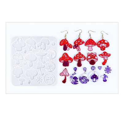Easter DIY Pendant Molds LS-AJEW-U023-02C-1