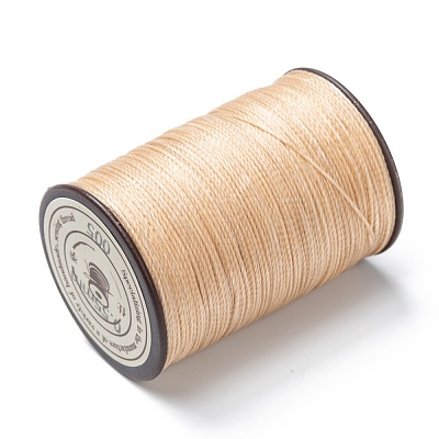 Round Waxed Polyester Thread String YC-D004-02C-005-1