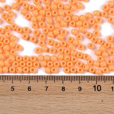 Opaque Acrylic Beads SACR-A007-01A-11-1