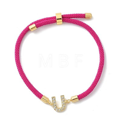 Adjustable Nylon Cord Bracelets BJEW-C096-01G-21-1