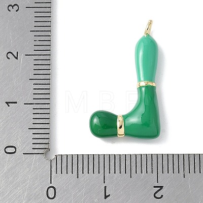 Brass Enamel Pendants KK-E093-03G-L-01-1