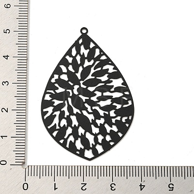 Spray Printed 430 Stainless Steel Pendants X-STAS-P359-01I-1