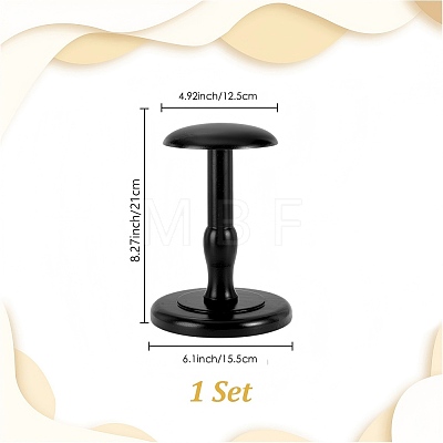 Desktop Wood Hat Racks ODIS-WH0108-134-1