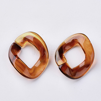 Two Tone Acrylic Linking Rings OACR-N007-02C-1
