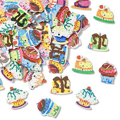 2-Hole Wood Buttons WOOD-CJC0816-002A-1