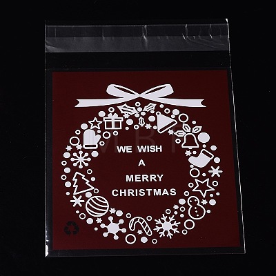 Rectangle OPP Cellophane Bags for Christmas OPC-L001-34B-1