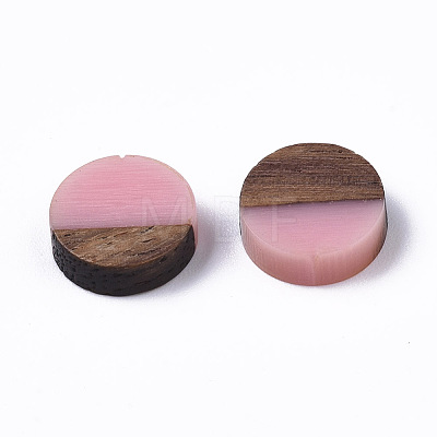 Resin & Wood Cabochons LS-RESI-S358-70-H39-1