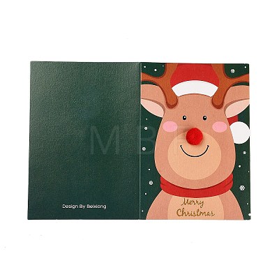 Rectangle Paper Greeting Card AJEW-P123-B03-1