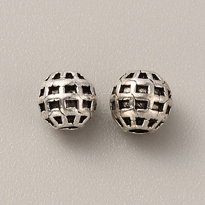 Tibetan Style Alloy Bead FIND-WH0034-46AS-04-1