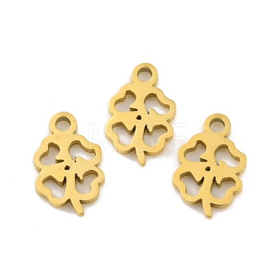 Ion Plating(IP) 304 Stainless Steel Charms STAS-D051-55G-1