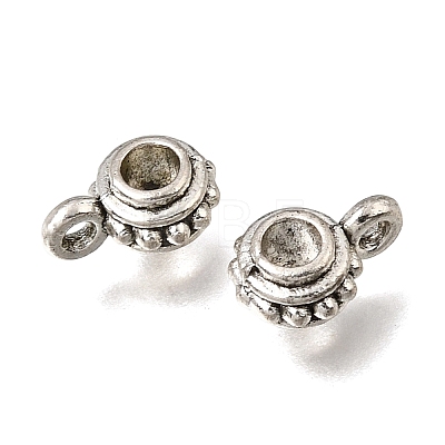 Tibetan Style Alloy Tube Bails FIND-Z128-10AS-1