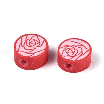 Handmade Polymer Clay Beads CLAY-T023-13-1