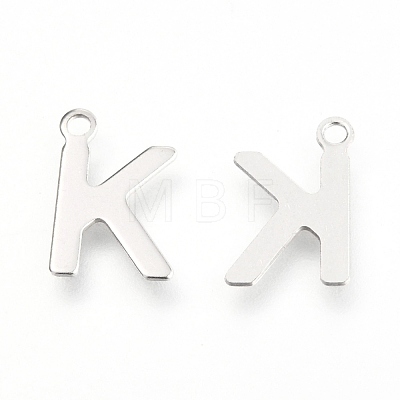 201 Stainless Steel Charms STAS-C021-06P-K-1