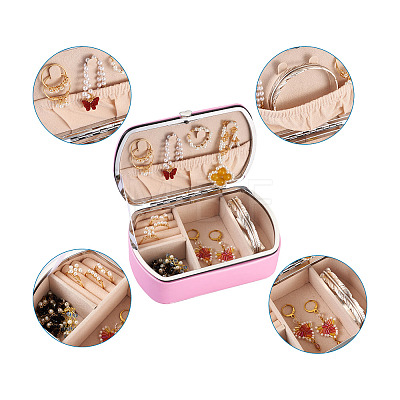 PU Leather Jewelry Storage Box LBOX-TAC0001-01D-1