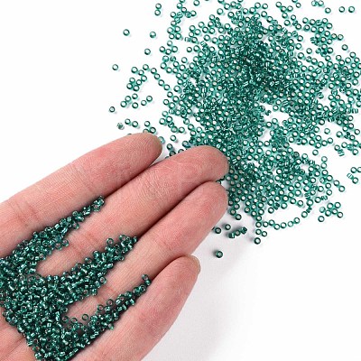 11/0 Grade A Transparent Glass Seed Beads X-SEED-Q007-F51-1