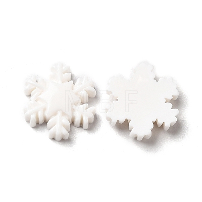 Christmas Opaque Resin Cabochons LS-RESI-K019-19-1