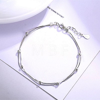 Brass Multi-strand Bracelets BJEW-BB51951-A-1