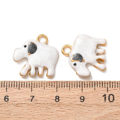 304 Stainless Steel Enamel Pendants STAS-Z193-12G-02A-1