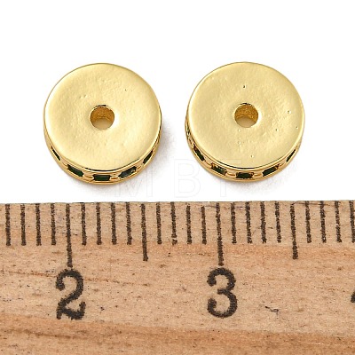 Rack Plating Brass Micro Pave Cubic Zirconia Beads KK-U030-28G-11-1