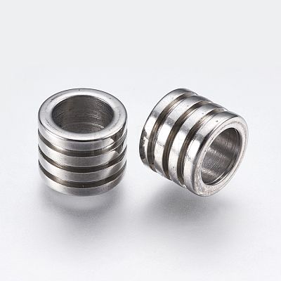 304 Stainless Steel Beads STAS-E428-05P-1