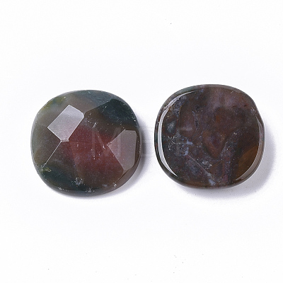Natural Indian Agate Cabochons G-S364-003-1