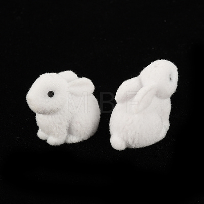 Flocky Plastic Beads KY-Q056-022E-1