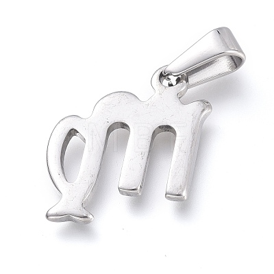 Non-Tarnish 304 Stainless Steel Pendants STAS-L210-06E-P-01-1