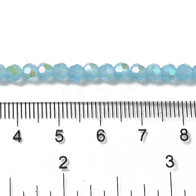 Imitation Jade Glass Beads Strands X-EGLA-A035-J4mm-L04-1