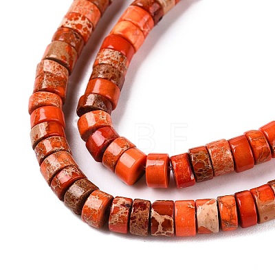 Natural Imperial Jasper Beads Strands G-T138-198G-1