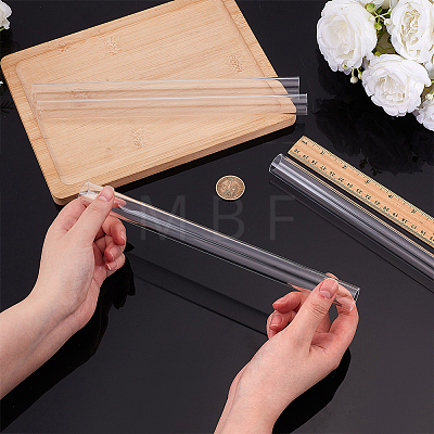 Transparent Acrylic Pipe AJEW-WH0475-51N-1