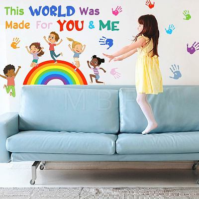 PVC Wall Stickers DIY-WH0228-688-1