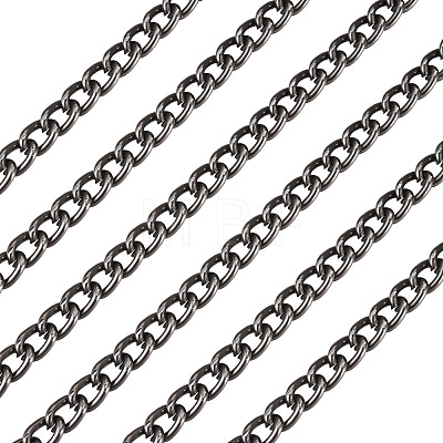 Oxidation Aluminum Curb Chains CHA-TA0001-11-1