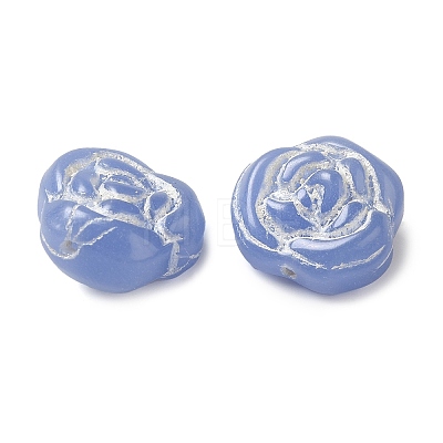 Opaque Lampwork Beads LAMP-P065-02B-17-1