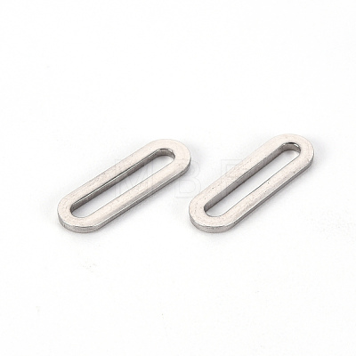 Non-Tarnish 201 Stainless Steel Linking Rings STAS-Q239-016A-1