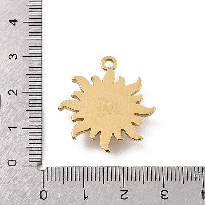 Natural Stone Pendants STAS-D300-02G-10-1