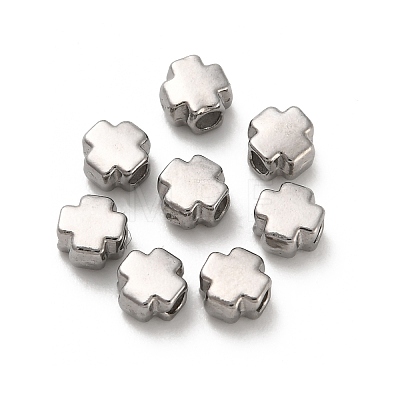304 Stainless Steel Beads X-STAS-D204-04P-1