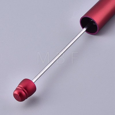 Plastic Beadable Pens AJEW-L082-A04-1