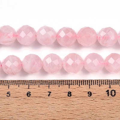 Natural Rose Quartz Beads Strands G-S345-10mm-34-1