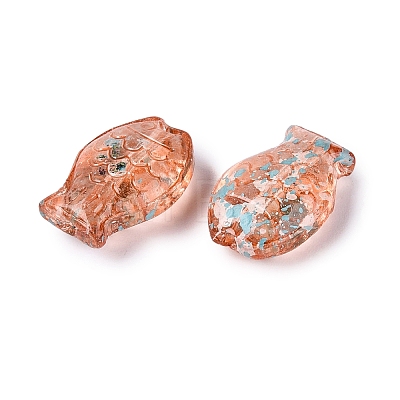 Picasso Transparent Glass Beads SEED-Q039-03D-1