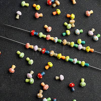 Handmade Porcelain Ceramic Beads PORC-Z003-03-1